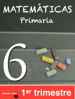 matemáticas 6º de primaria. primer trimestre book cover image