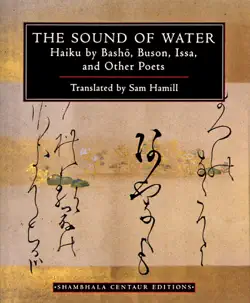the sound of water book cover image