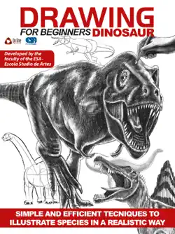 drawing for beginners - dinosaur ed.01 book cover image