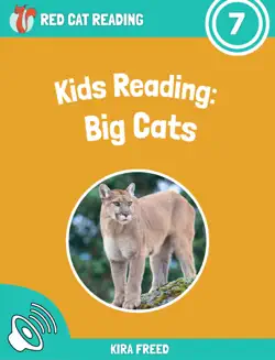 kids reading: big cats book cover image