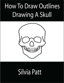 how to draw outlines drawing a skull book cover image