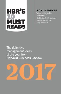 hbr's 10 must reads 2017 book cover image