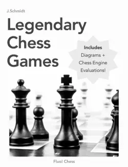 legendary chess games book cover image