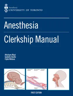 anesthesia clerkship manual book cover image