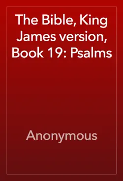 the bible, king james version, book 19: psalms book cover image
