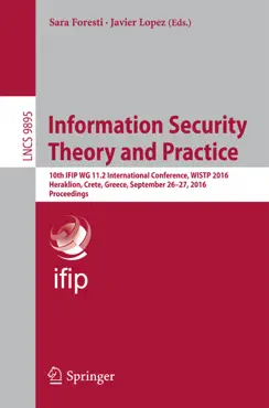 information security theory and practice book cover image