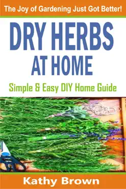 dry herbs at home book cover image