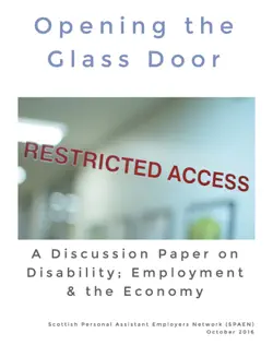 opening the glass door book cover image