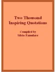 Two Thousand Inspiring Quotations synopsis, comments