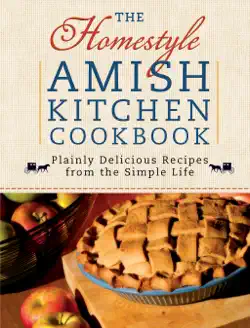 the homestyle amish kitchen cookbook book cover image