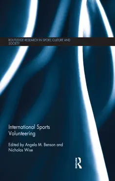 international sports volunteering book cover image