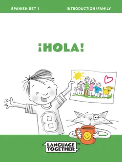 spanish for kids: family (read-along) early reader book cover image