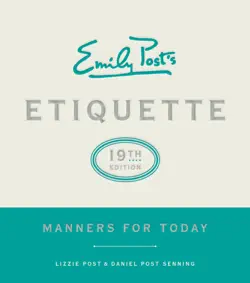 emily post's etiquette, 19th edition book cover image