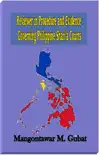 Reviewer in Procedure and Evidence Governing Philippine Shari'a Courts book summary, reviews and download