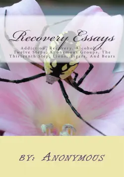 recovery essays book cover image