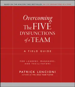 overcoming the five dysfunctions of a team book cover image